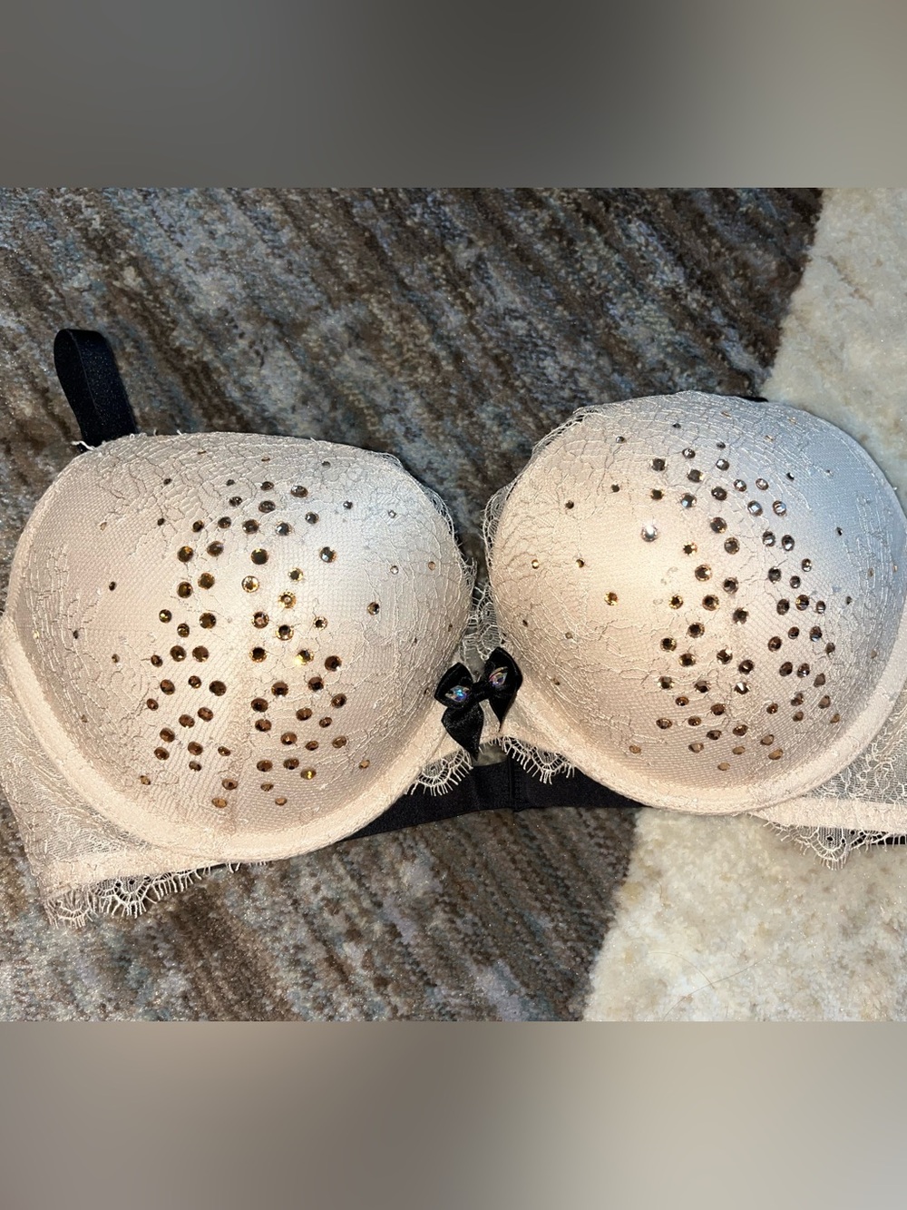 36C Victoria's Secret Rhinestone Fashion Show Push Up Bra